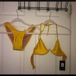Yellow bathing suit never worn!
